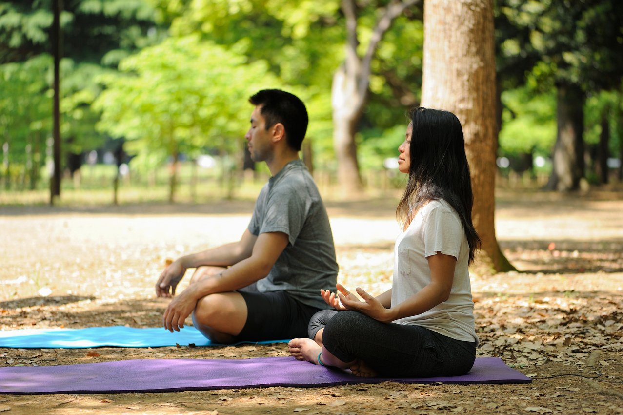 Meditating to promote mental wellness